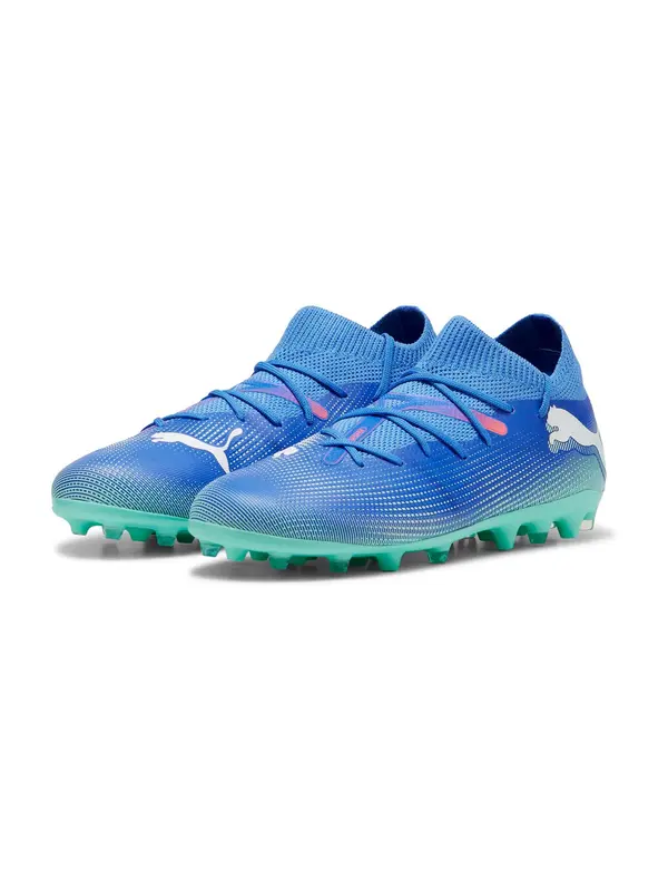PUMA PUMA Športni čevelj 'Future 7 Match'  modra / žad / bela