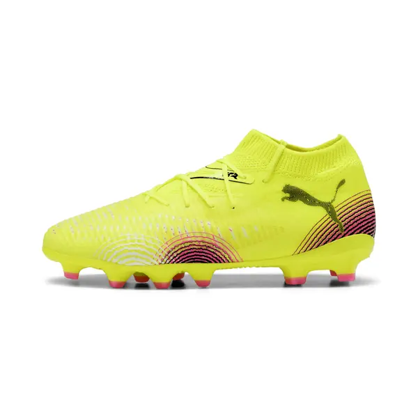 PUMA PUMA Športni čevelj 'Future 8 Pro'  rumena / roza / črna / bela