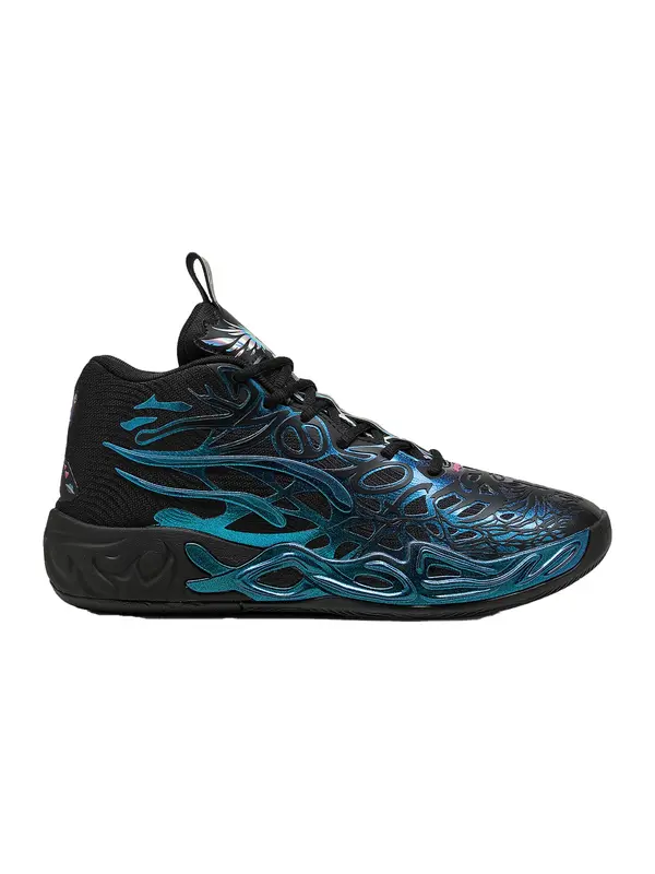 PUMA PUMA Športni čevelj 'MB.04 Reflections'  modra / cijansko modra / črna