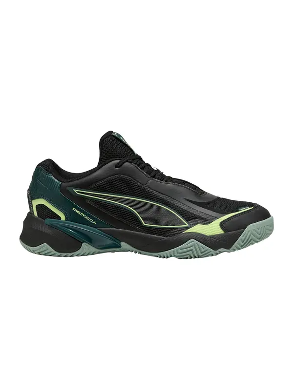 PUMA PUMA Športni čevelj 'Solarstrike 4'  smaragd / svetlo zelena / črna