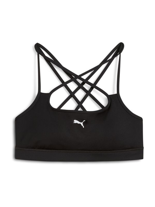 PUMA PUMA Športni nederček  črna / bela