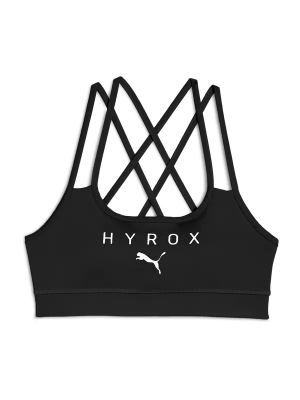 PUMA PUMA Športni nederček 'Puma x Hyrox'  črna / bela