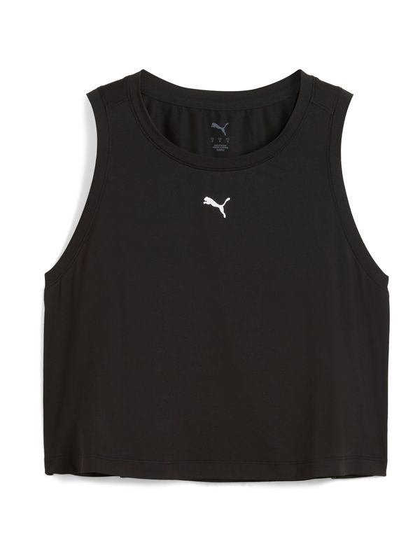 PUMA PUMA Športni top 'Cloudspun'  črna / bela