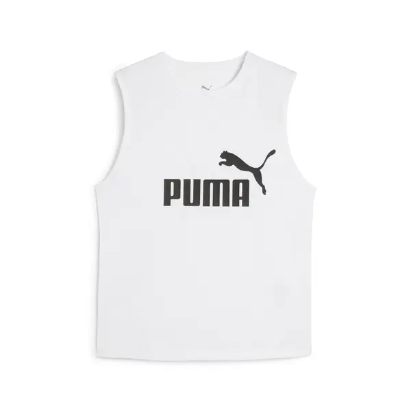 PUMA PUMA Športni top 'Ess No. 1'  črna / bela