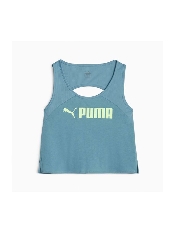 PUMA PUMA Športni top  modra / svetlo rumena