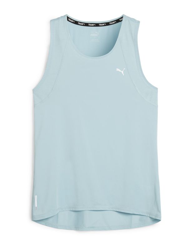 PUMA PUMA Športni top  pastelno modra / bela