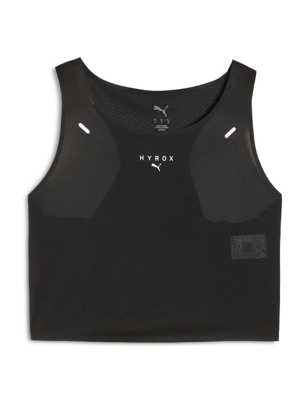 PUMA PUMA Športni top 'PUMA x HYROX ULTRASPUN'  črna / bela