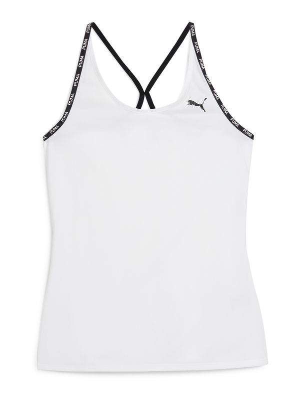 PUMA PUMA Športni top 'STRONG'  črna / bela