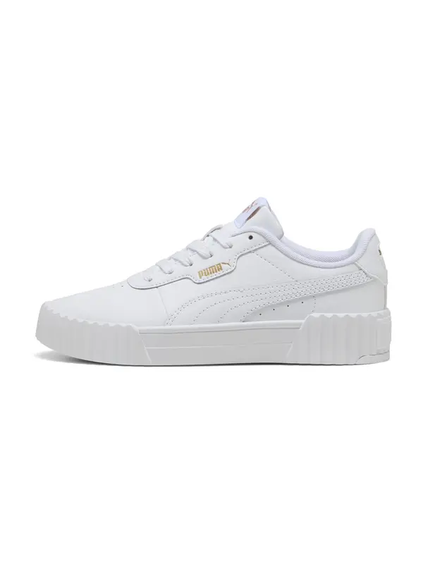 PUMA PUMA Superge 'Carina 3.0'  zlata / bela