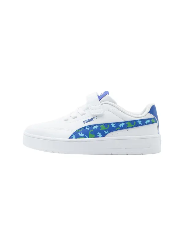 PUMA PUMA Superge 'Court Classic Clean Dino A'  modra / zelena / bela