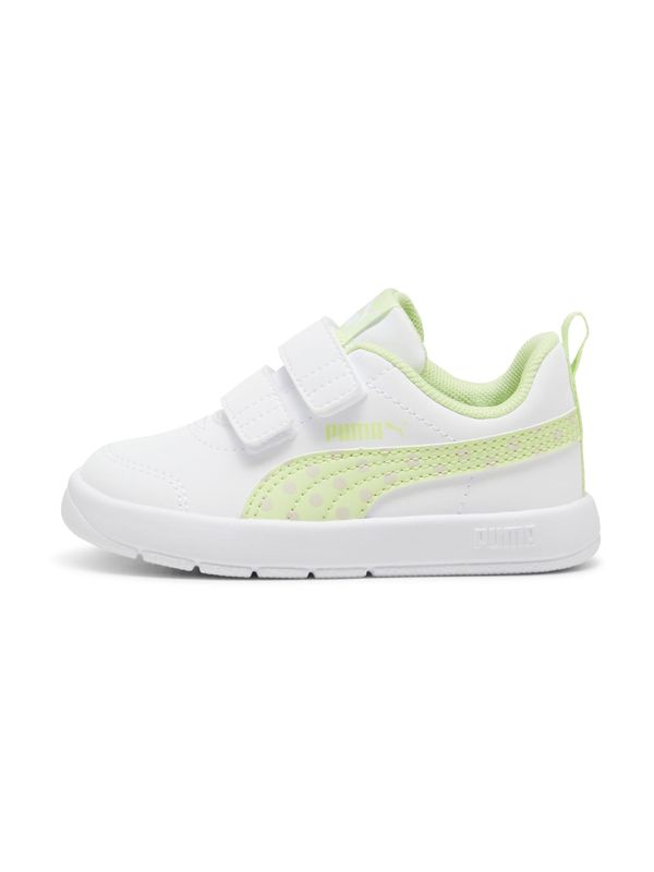 PUMA PUMA Superge 'Courtflex V3'  pastelno zelena / bela