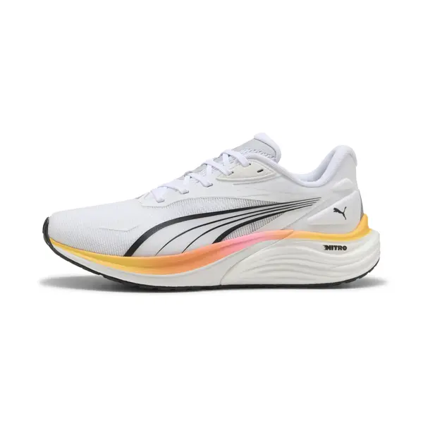 PUMA PUMA Tekaški čevelj 'Electrify Nitro 4'  svetlo siva / črna / bela
