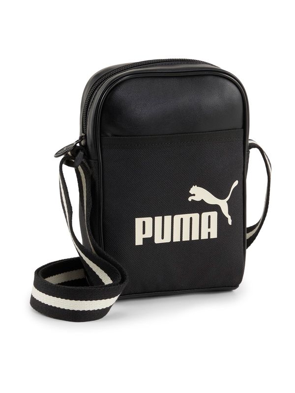 PUMA PUMA Torba za čez ramo 'Campus'  črna / naravno bela