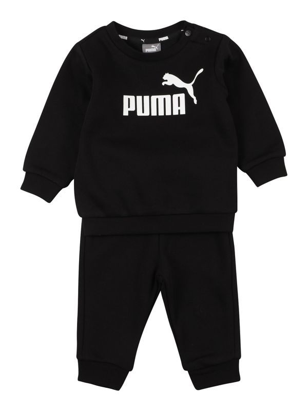 PUMA PUMA Trenirka za tek 'Minicats'  črna / bela