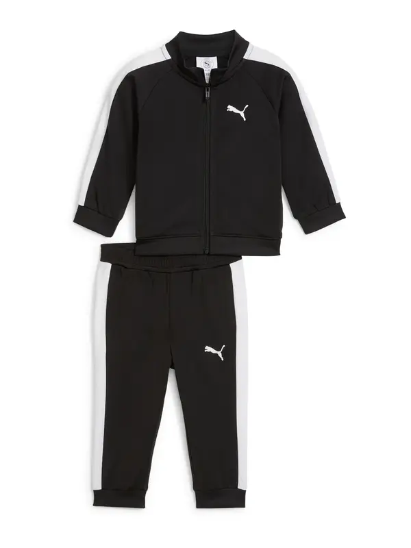 PUMA PUMA Trenirka za tek 'Minicats T7 Always On'  črna / bela