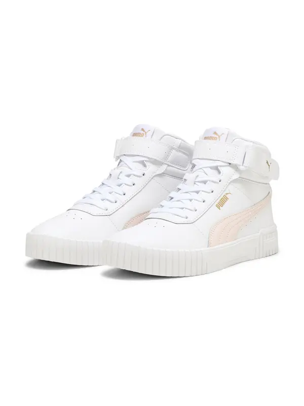 PUMA PUMA Visoke superge 'Carina 2.0'  zlato-rumena / roza / bela