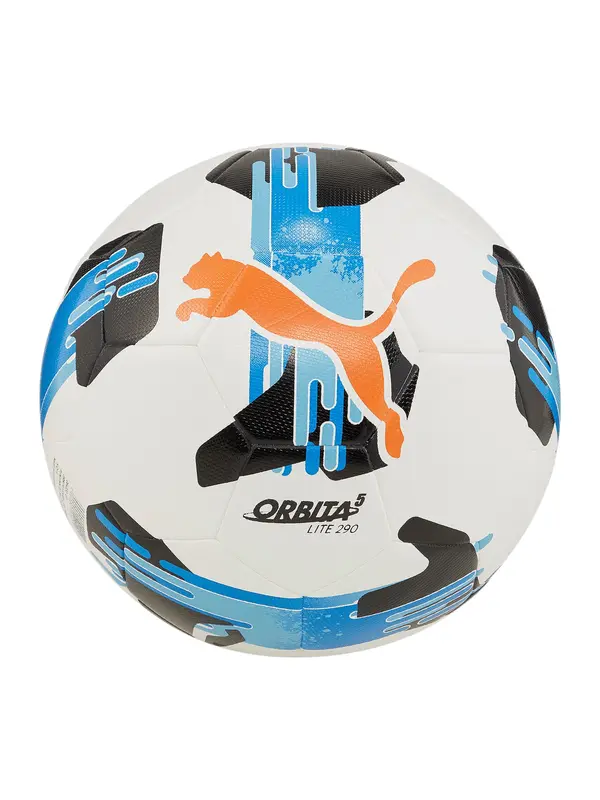PUMA PUMA Žoga  svetlo modra / pastelno oranžna / črna / bela