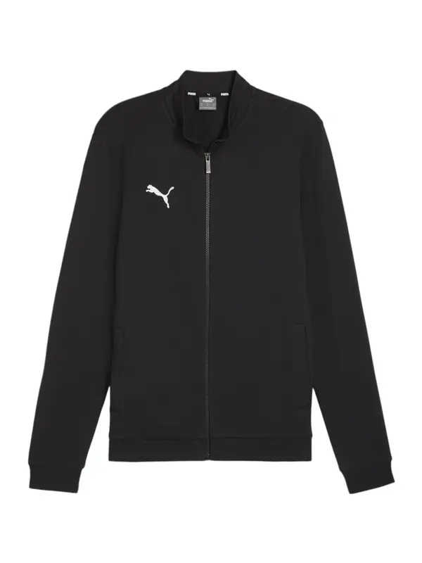 PUMA PUMA Zunanja jakna 'TeamGoal'  črna / bela