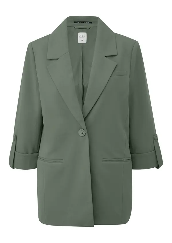 QS QS Blazer  temno zelena