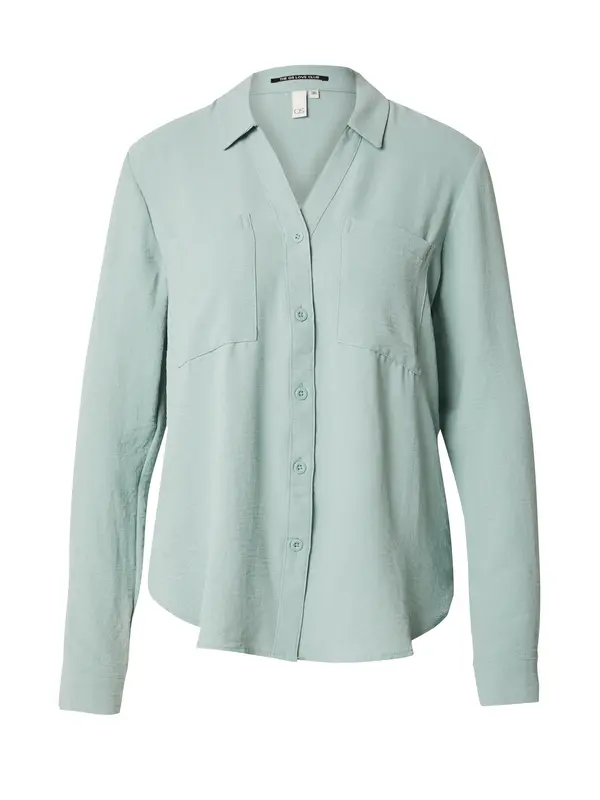 QS QS Bluza  cijansko modra