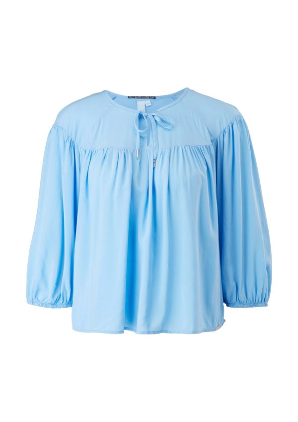 QS QS Bluza  svetlo modra