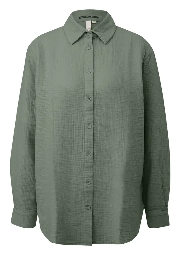 QS QS Bluza  zelena