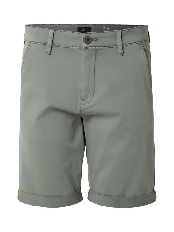 QS QS Chino hlače 'John'  temno siva