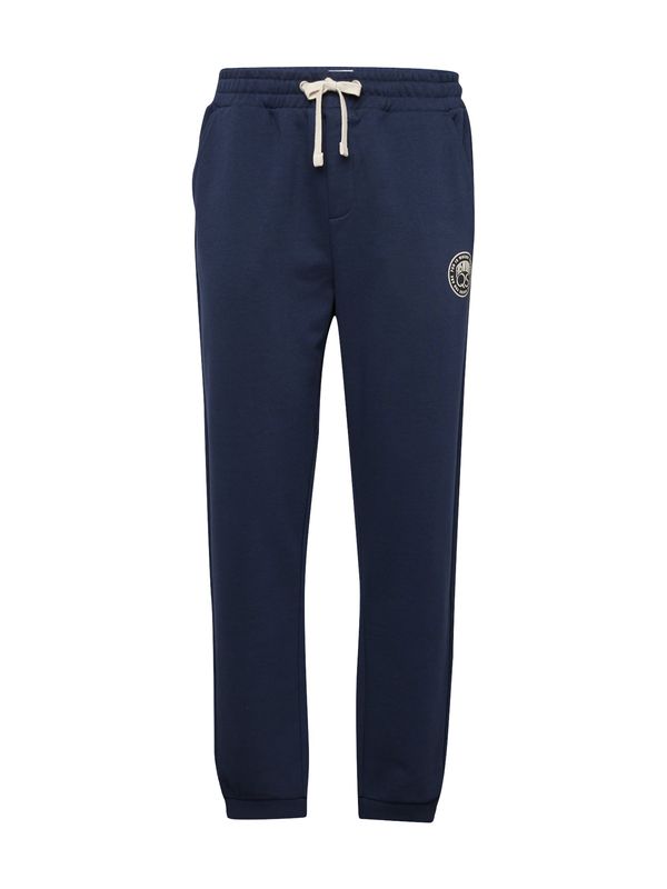 QS QS Hlače  modra / bela