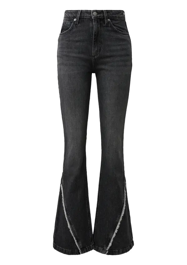 QS QS Kavbojke 'Reena'  črn denim