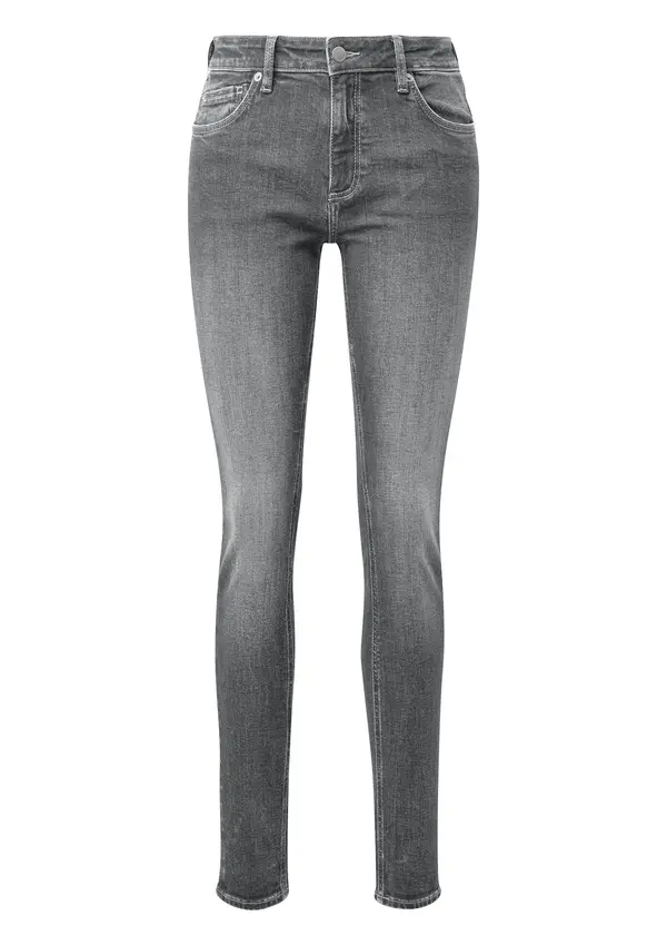QS QS Kavbojke 'Sadie'  siv denim