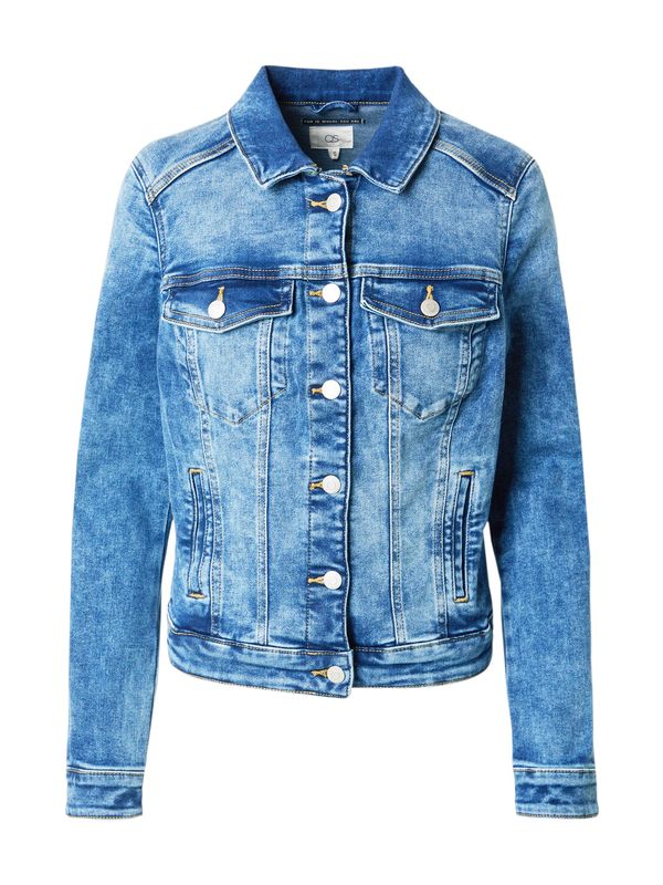 QS QS Prehodna jakna  moder denim