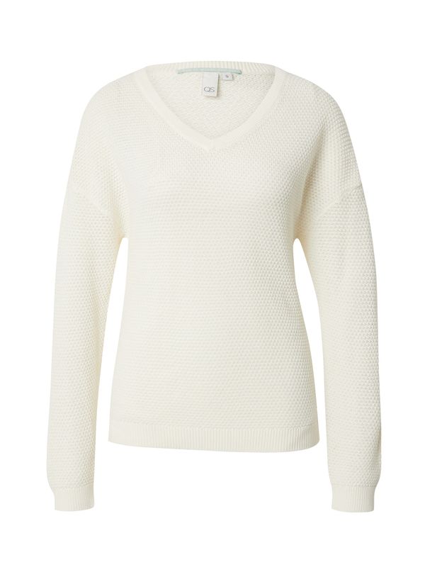 QS QS Pulover  off-bela