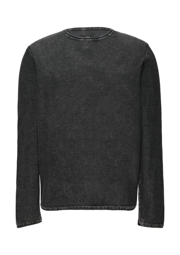 QS QS Pulover  pegasto črna