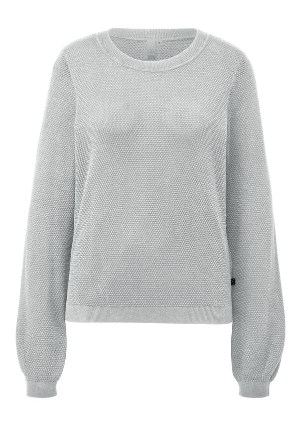 QS QS Pulover  srebrno-siva