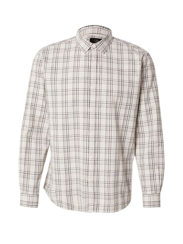 QS QS Srajca  antracit / svetlo siva