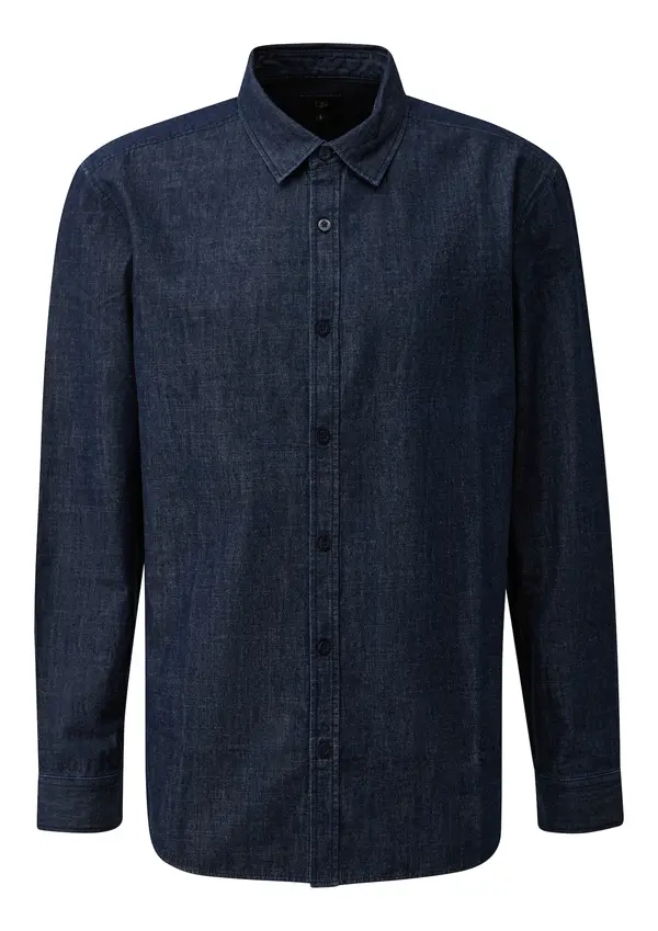 QS QS Srajca  moder denim