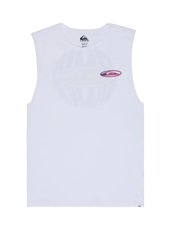 QUIKSILVER QUIKSILVER Funkcionalna majica 'EV Quikglobe Muscle'  svetlo modra / svetlo roza / naravno bela
