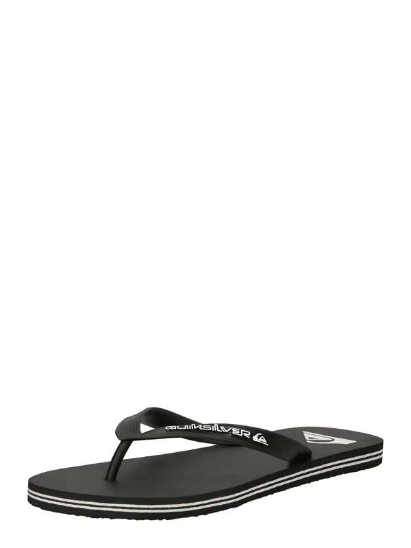 QUIKSILVER QUIKSILVER Japonke 'Molokai'  črna / bela
