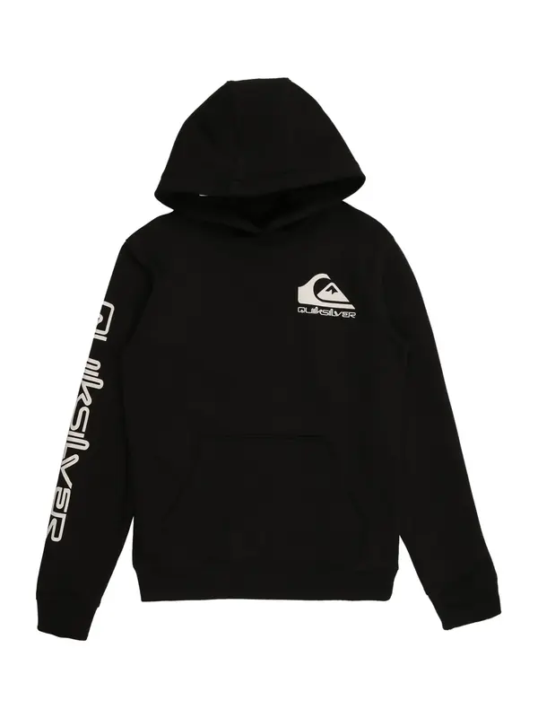 QUIKSILVER QUIKSILVER Majica  črna / bela