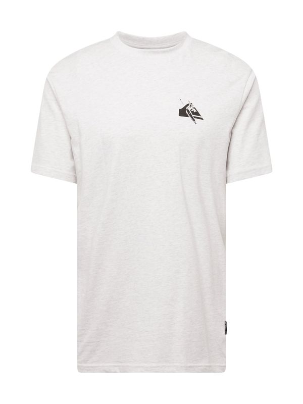 QUIKSILVER QUIKSILVER Majica 'PETROGLYPH'  črna / pegasto bela