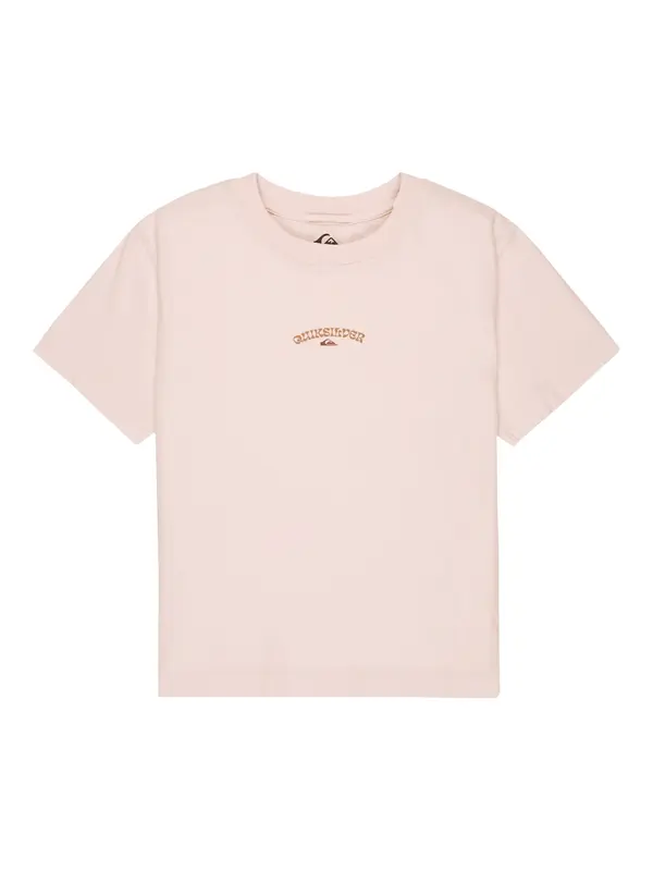QUIKSILVER QUIKSILVER Majica  temno bež / bordo / naravno bela