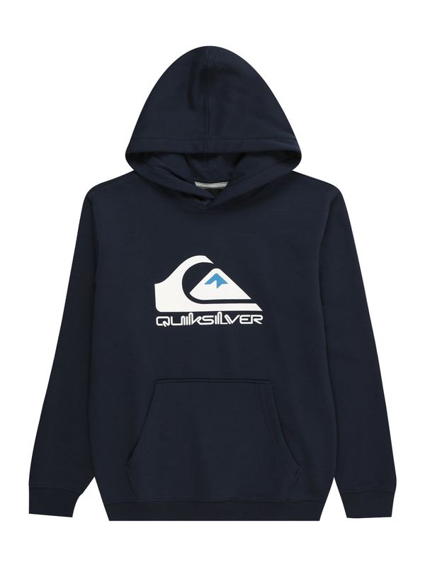 QUIKSILVER QUIKSILVER Majica  temno modra / bela