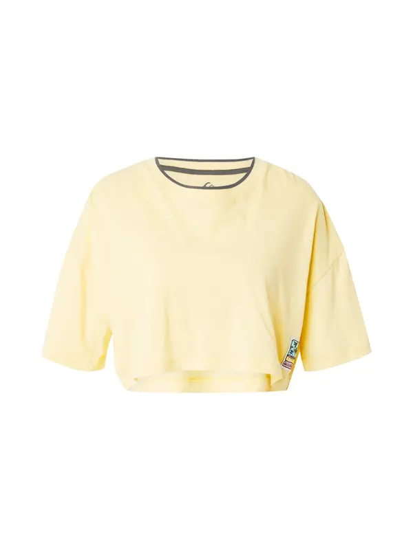 QUIKSILVER QUIKSILVER Majica  temno modra / svetlo rumena