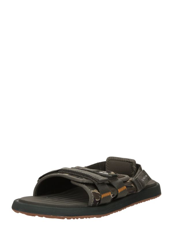 QUIKSILVER QUIKSILVER Sandali 'MONKEY CAGED'  bež / temno rjava / temno zelena / oranžna