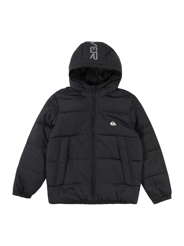 QUIKSILVER QUIKSILVER Zunanja jakna 'COLD DAYS'  črna / bela