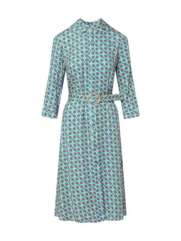 Quiosque Quiosque Dolga srajca  petrol / meta / temno oranžna / roza