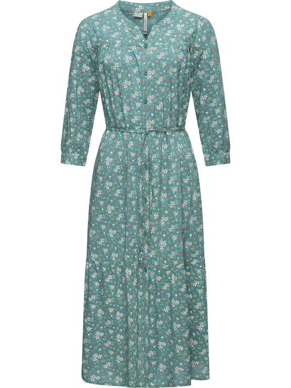 Ragwear Ragwear Dolga srajca 'Meve'  zelena / oranžna / roza / bela