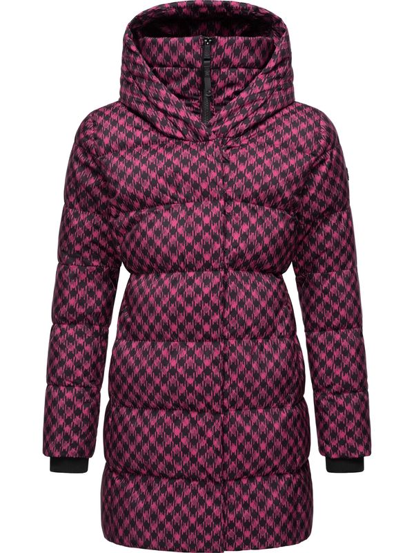 Ragwear Ragwear Funkcionalen plašč 'Niara'  magenta / črna