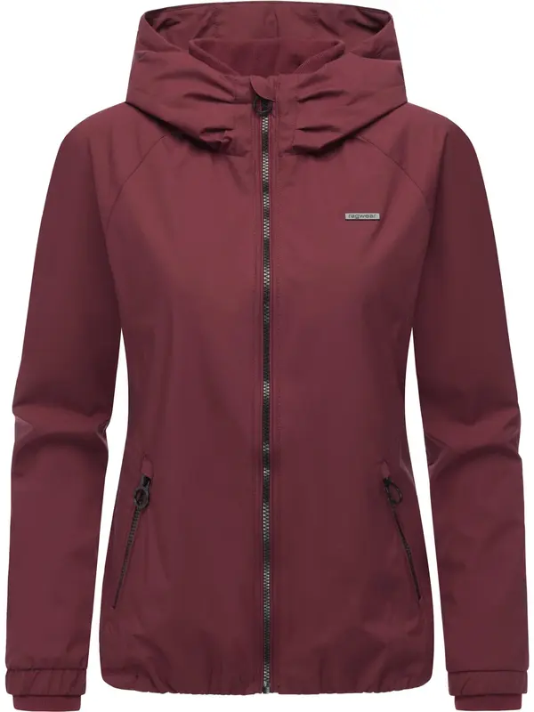 Ragwear Ragwear Funkcionalna jakna 'Dizzie'  bordo