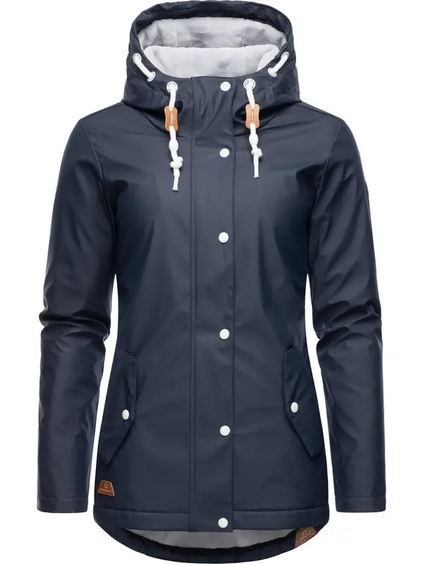 Ragwear Ragwear Funkcionalna jakna 'Marge'  mornarska / svetlo siva